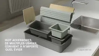 Franke ALL-IN - Le syst&egrave;me flexible de pr&eacute;paration culinaire - B&eacute;n&eacute;fices- Fran&ccedil;ais