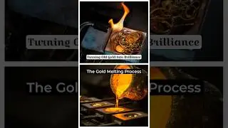 Gold Melting Process | Turning Old Gold Into Brilliance #GoldMelting #MastaanGemstones