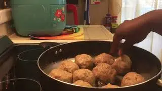 #2 My Meatball&rsquo;s Are Cooking Currently, For My Meatball Sub Lunch Plate&rsquo;s Today