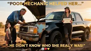 Poor Mechanic Dad Fixes a Farmer&rsquo;s Truck&mdash;He Didn&rsquo;t Know She Was a Millionaire Heiress! 💔😱 | Heart-