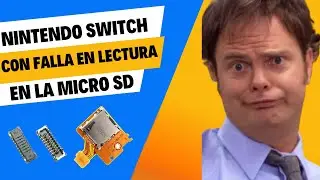 Cambio conector fpc micro sd nintendo switch