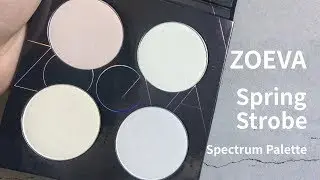 Zoeva Spring Strobe Spectrum Powder Palette Review & Swatches