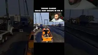TECHNO GAMERZ BRIDGE JUMP ESCAPE IN | GTA 5 @TechnoGamerzOfficial #gameplay #gaming #like #video
