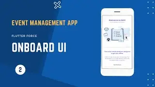 Onboard UI Implementation || Event Management App Flutter
