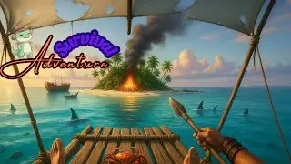 Building a raft is not that easy ..... 🥲!! Stranded deep part 3😉..#survivalgame #deepseaadventure