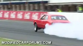 TD Cortina WILDTD powerskid at Sydney POwercruise 2010