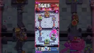 Dramatic victory #clashroyale