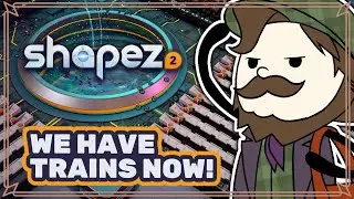 【Shapez 2】Unleashing The Power of Trains For Long-Range Logistics | TheNando VTuber
