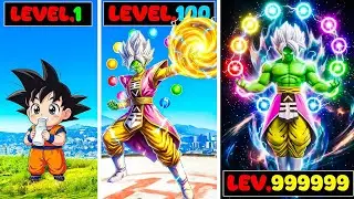 Upgrading level 1 to LEVEL ,99,999,9999 OMNI KING ZAMASU in GTA 5 !