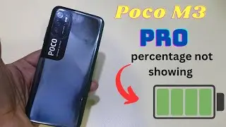 Poco M3 pro Battery percentage Not Showing