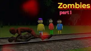 GULLI BULLI IN ZOMBIES TRAIN || PART 1 || HORROR STORY GULLI BULLI || CRICK SPOILER