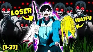 [1-37] Bullied Boy Finds God Level Weapon and Fights Brain Eating Monsters to Save Class!