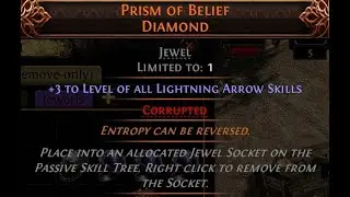 [Path of Exile 2 - 0.3] The Third Edict - 20x Prism of Belief Gamble (Extremely Lucky)