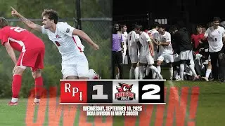 Keene State Men's Soccer Highlights vs. RPI 9/10/2025
