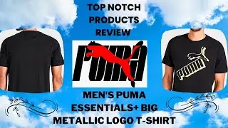 MUST-SEE: MEN'S PUMA BIG METALLIC LOGO T-SHIRT REVIEW!