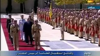 جلالة الملك عبدالله الثاني يستقبل الرئيس المصري المؤقت عدلي منصور