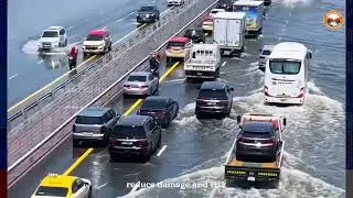 CHAOS in Dubai  Massive Floods PARALYZE Airport & City! Breaking News 1