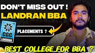 CGC Landran BBA Admission 🔥 Last Chance to Apply! | Final Seats Left! #cgc #cgclandran #cgcbba