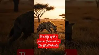 The Life of the Hyena: Survival in the Wild&rdquo;#shorts