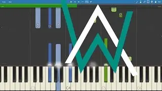 Alan Walker - Routine - Piano Tutorial - Instrumental