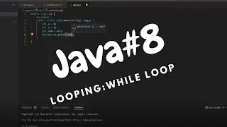 Java tutorial for beginners: While loop ||#java #hindi #vscode