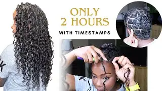 Miracle Knots The Easy Way.. Using My Way! Boho Crochet Braids Easy Take Down/ Removal Ft. EayonHair