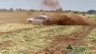 Drifting Car Through the Dirt