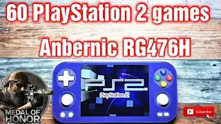 Anbernic RG476H tested 60 PlayStation 2 games