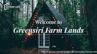 Green Meets Luxury | Exclusive Look into Greensiri Farms #realestate #farmplots #sustainableliving