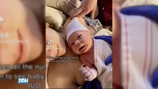 Baby Born Holding IUD! We #DidntSeeDishComing & Violet Quick Didn't See Her Pregnancy Comin' Either!