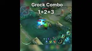 ✅Grock = Wallbreaker! 🛡️ Shield + Stun Combo | MLBB Shorts #mlbbshorts #mobilelegends #mlbbgameplay