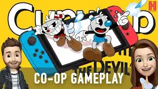 Геймплей Cuphead на Nintendo Switch &mdash; совместная игра для двух игроков