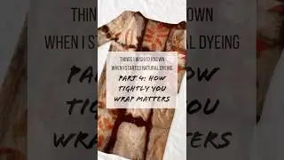 Eco-printing on wool: the same process with slight changes for different results 🔥🌿 #naturaldye
