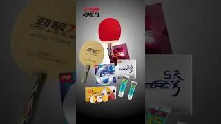 Unleash Your Inner Champion: Explore DHS Table Tennis Gear at Yumo Pro Shop!