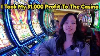 I Bring My $1,000 Profit Back to the Casino 🎰 New Piggy BANKIN Slots Phoenix Link Nudge Stack $9 Bet