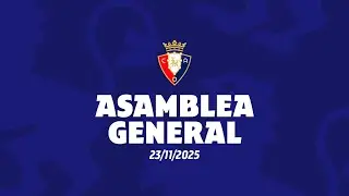 ASAMBLEA GENERAL | C.A. OSASUNA | 23.11.2025