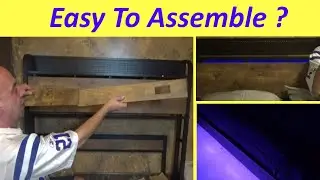 Durable Bed Frame? Furnulem Platform Bed with LED Lights Easy To Assemble ? (Review)