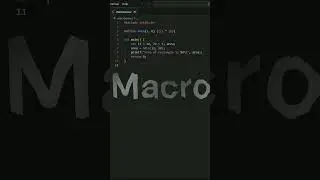 Macro in c programming 