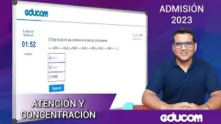 🔴 Atención y concentración #01 - Admisión UTMACH 2023