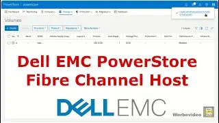 Dell EMC PowerStore Fibre Channel Host einbinden