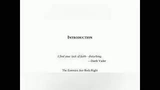 The reason for God: Intro