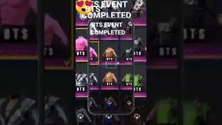 #shorts Completed bts event😍//all 7 bundles #viral #trending