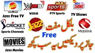 Jazz tv Channels|Movies|Shows|Sports channels| New App 2019 |NajiiTV