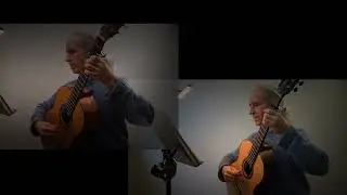 Improvising in a minor key based on a Renaissance piece for two guitars in a major key