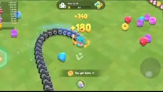 Sweet crossing Snake game io funny moments. number 19.  #sweetcrossingsnakeio