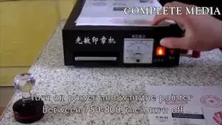 Photosensitive Portrait Flash Stamp Machine
