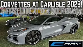 C8 Corvette E-RAY booth at Corvettes at Carlisle 2023! FIRST LOOK!