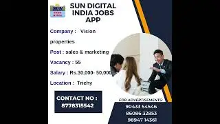 Vision   Job - Sun Digital India Jobs App #shorts  #trending #trendingshorts #viral #shortsfeed