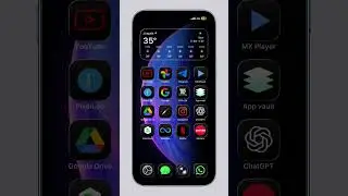 iOS 26 DARK ICONS THEME FOR REDMI / POCO / XIAOMI (NO ROOT)  #IOS #THEME #XIAOMI #POCO #REDMI