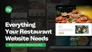 The Complete Website Solution Built for Restaurants | Zing